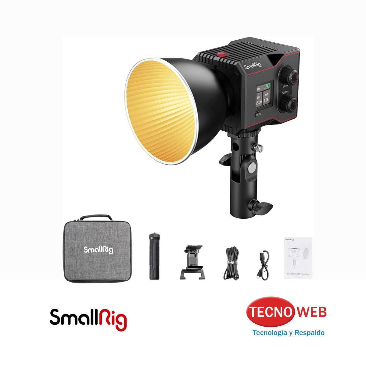 Luz Led Bicolor Portátil a bateria SmallRig Rc 60B Cob 4376B