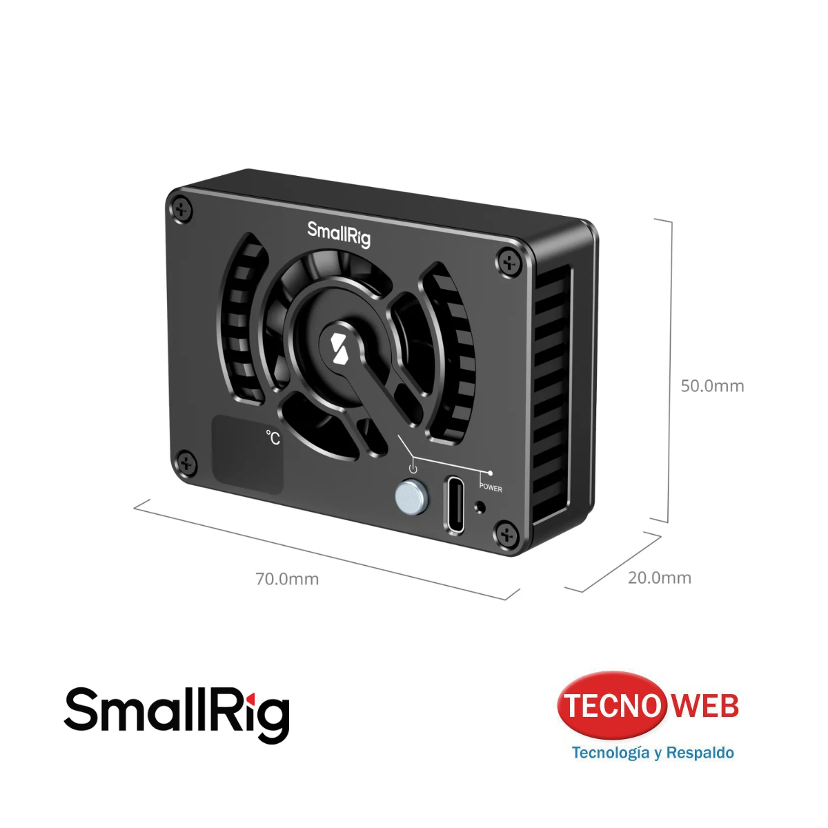 Cooling Fan SmallRig 4815 Ventilador para Cámaras Sony / Canon / FUJIFILM