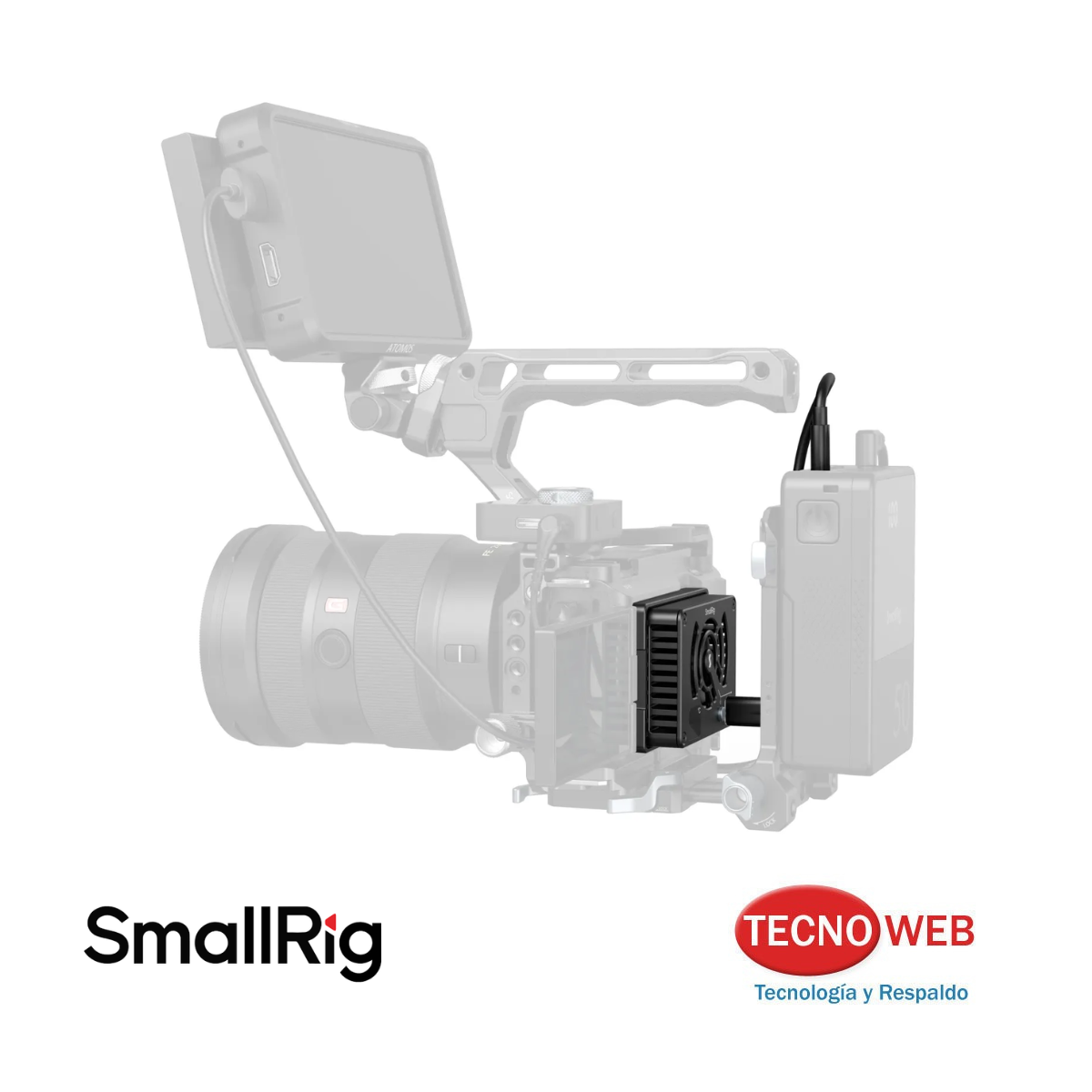 Cooling Fan SmallRig 4815 Ventilador para Cámaras Sony / Canon / FUJIFILM