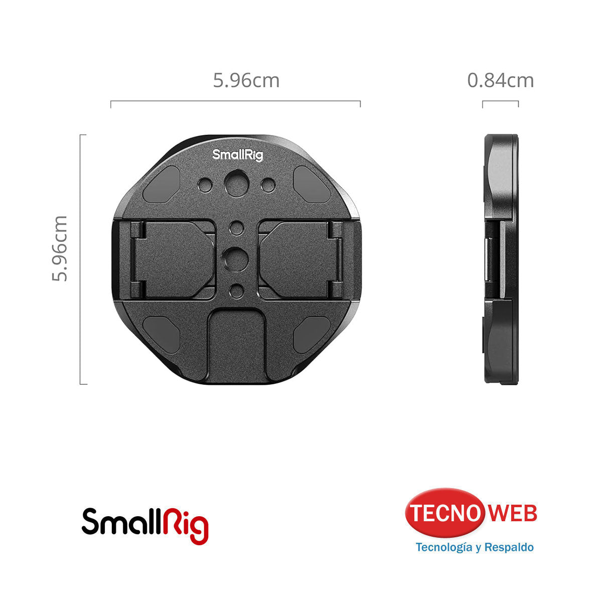 Soporte Magnetico para Disco Externo SSD para Celulares Smallrig 5157