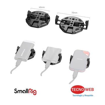 Soporte Magnetico para Disco Externo SSD para Celulares Smallrig 5157