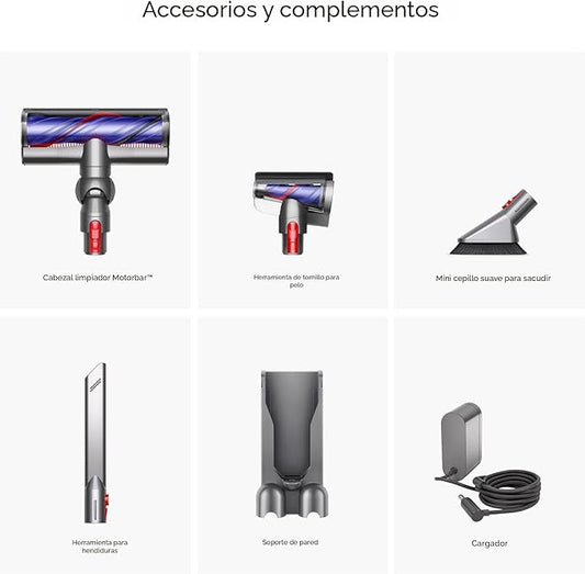 Aspiradora Inalámbrica Dyson V8 Plus con Accesorios - Nueva
