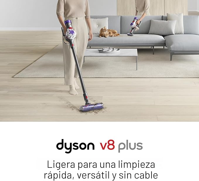 Aspiradora Inalámbrica Dyson V8 Plus con Accesorios - Nueva