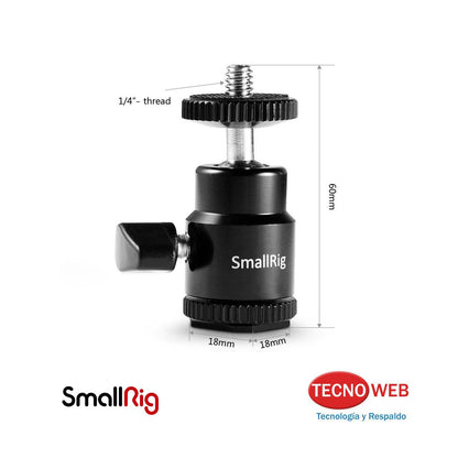 Montura Para Zapata Flash Con Cabeza Movil Smallrig 761