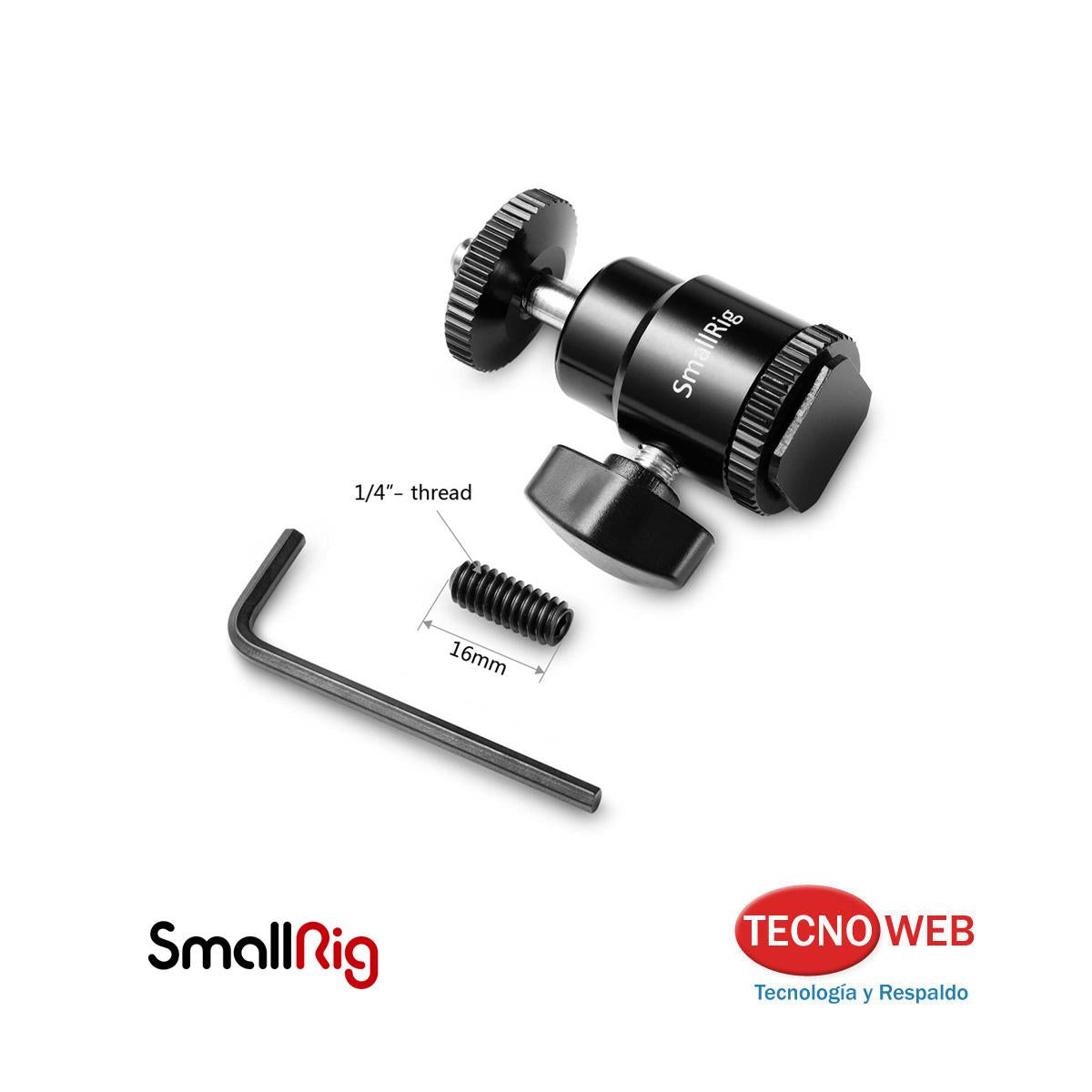 Montura Para Zapata Flash Con Cabeza Movil Smallrig 761