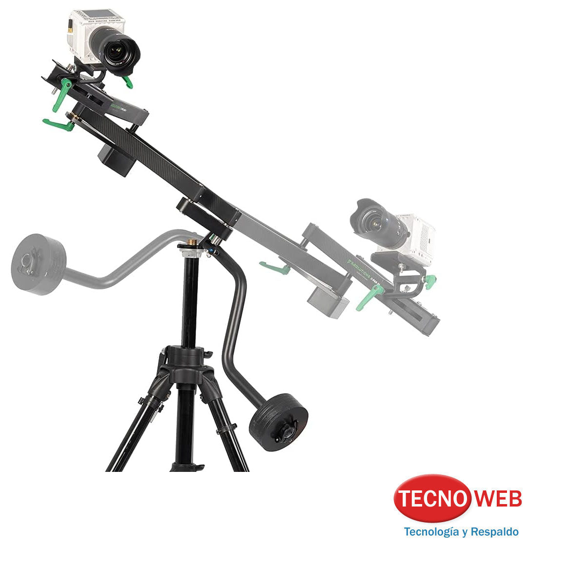Slider Articulado de Fibra de Carbono para Video 9.Solutions C-Pan Arm II