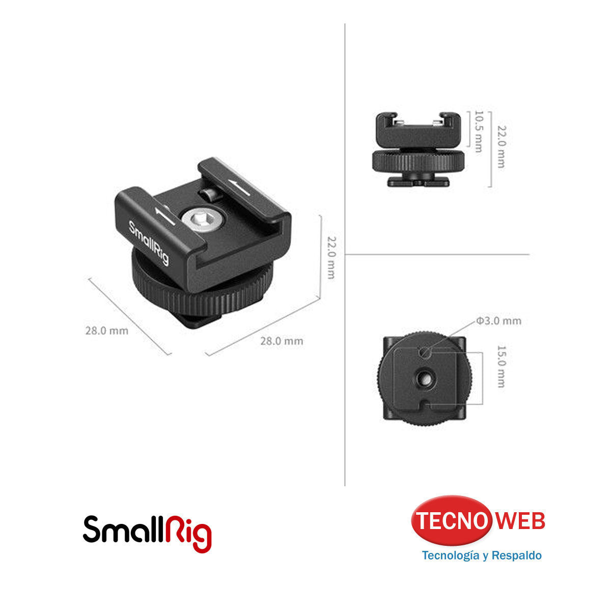 Adaptador De Montaje De Zapata Fría SmallRig 4822