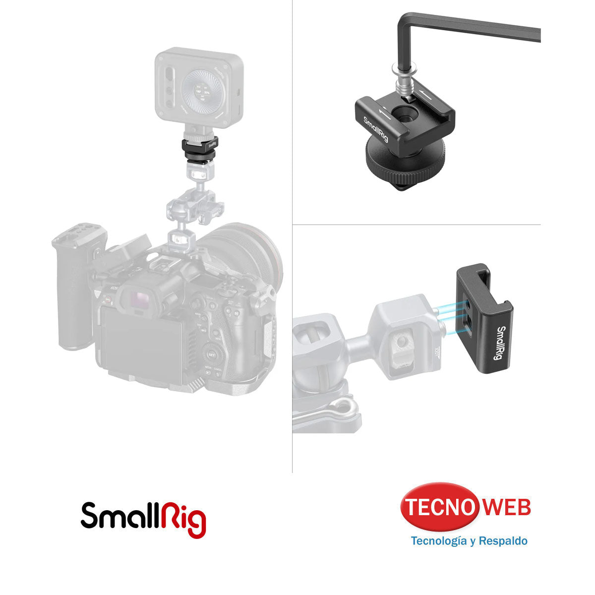 Adaptador De Montaje De Zapata Fría SmallRig 4822