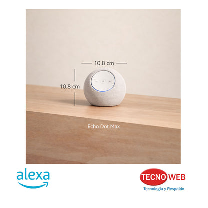 Amazon Echo Echo Dot Max Con Asistente Virtual Alexa Amatista