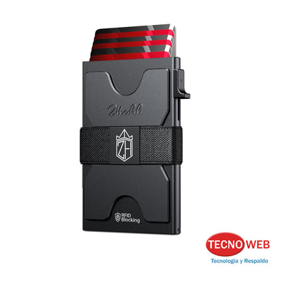 Billetera de Seguridad Tarjetero RFID Aluminio Zitahli