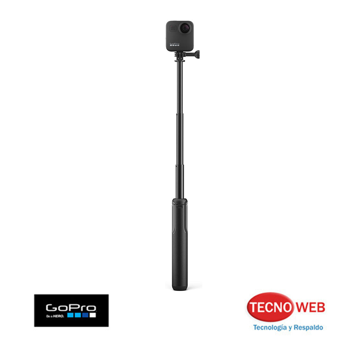 Brazo Extensible Palo Selfie y Tripode Gopro Max Grip