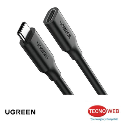 Cable Extensor USB-C a USB-C 10Gbps 100W Ugreen US353