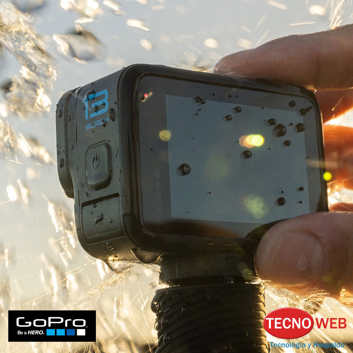 Cámara GoPro Hero 13 Black 5k Sumergible + Memoria 64 GB