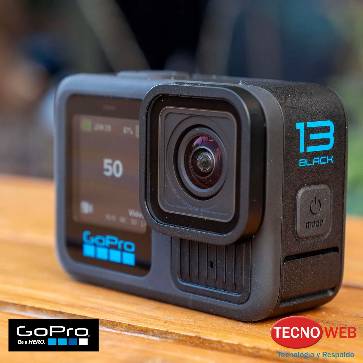 Cámara GoPro Hero 13 Black 5k Sumergible + Memoria 64 GB