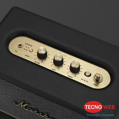 Parlante  Bluetooth Marshall Acton III Negro