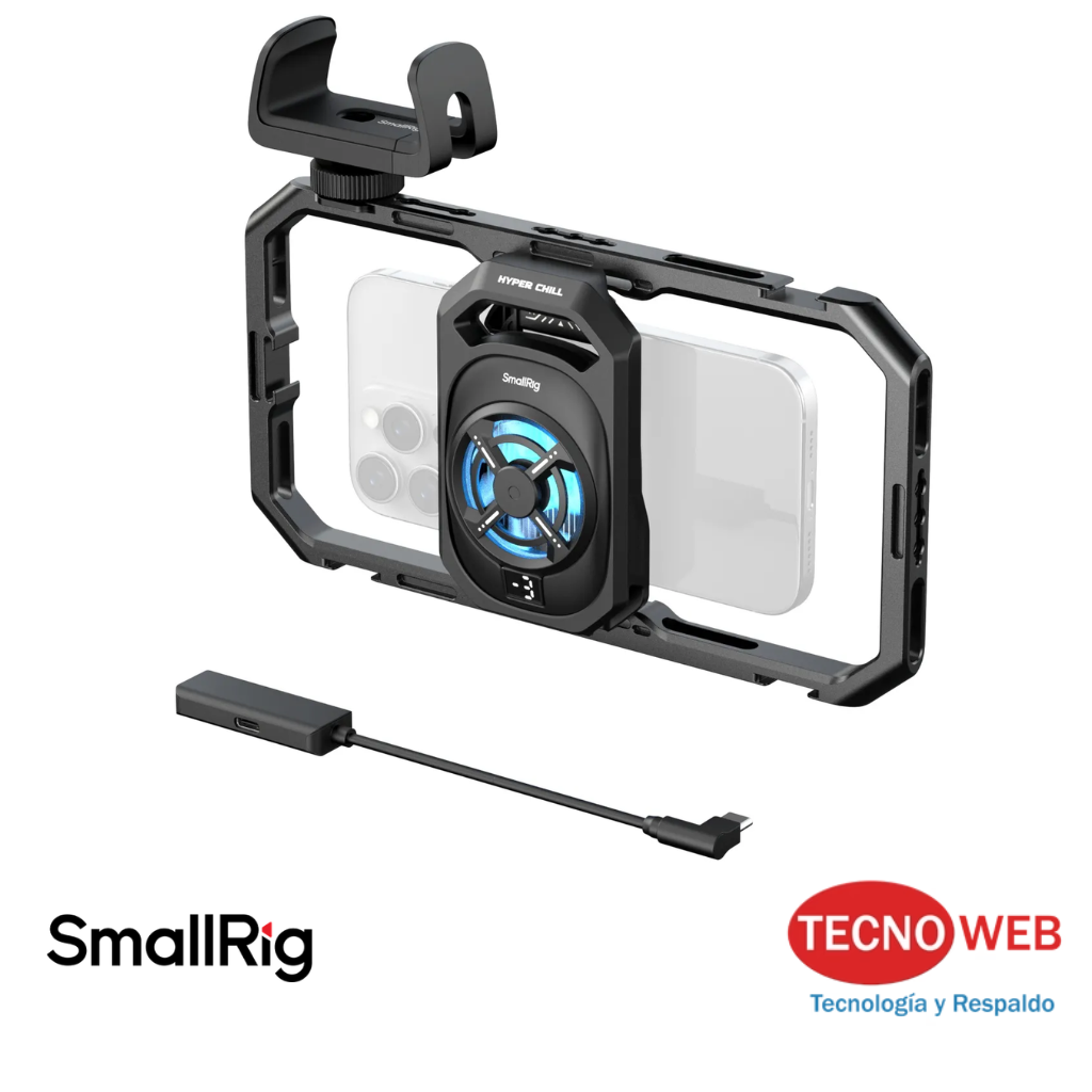 Jaula para Celulares con Ventilador SmallRig Cooling Fan 5275