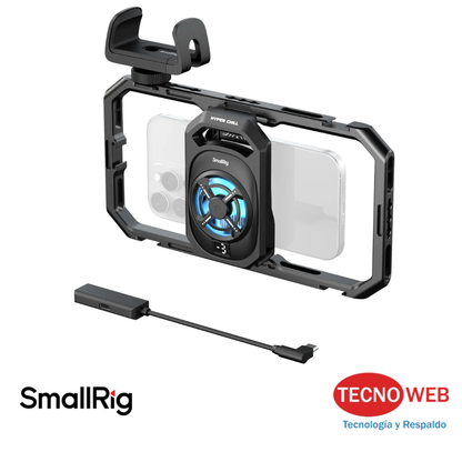 Jaula para Celulares con Ventilador SmallRig Cooling Fan 5275