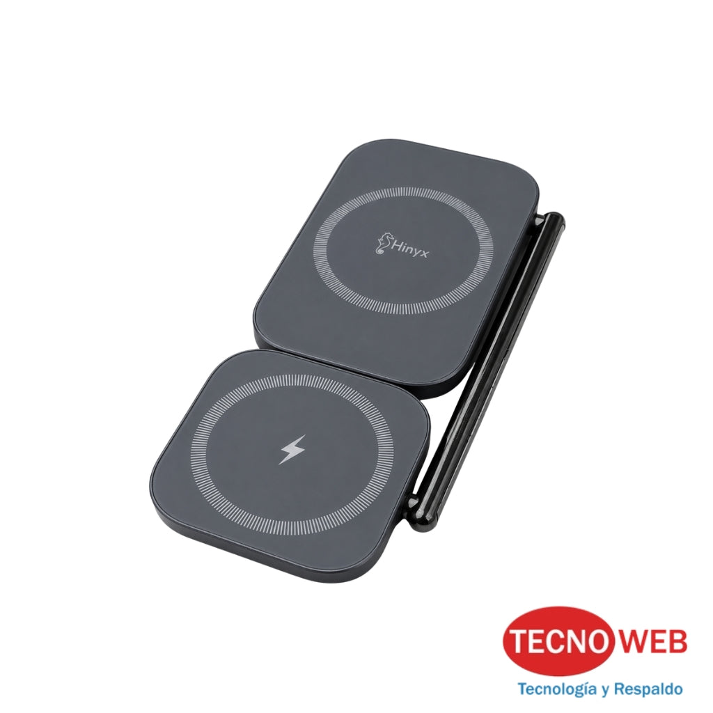 Cargador doble articulado MagSafe USB-C Hinyx