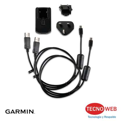 Cable adaptador de CA con conectores USB Garmin