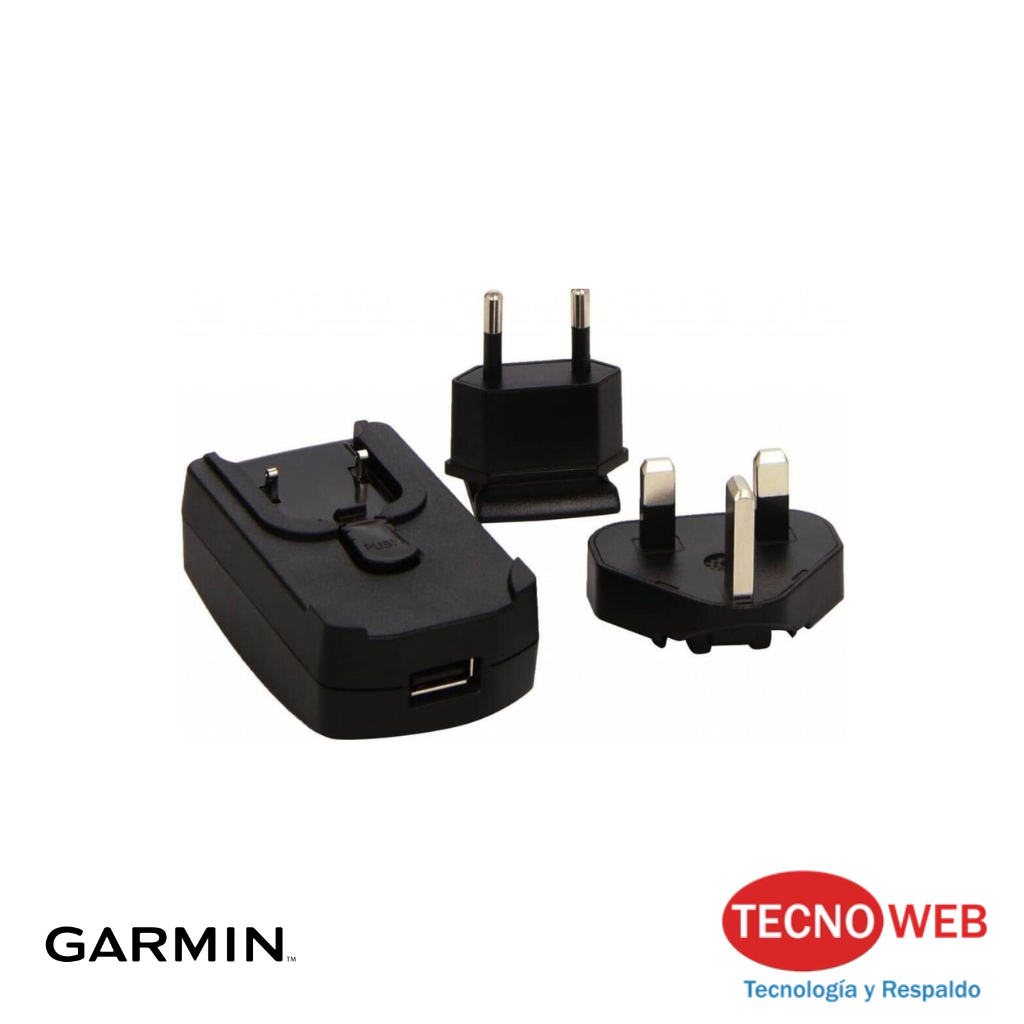 Cable adaptador de CA con conectores USB Garmin