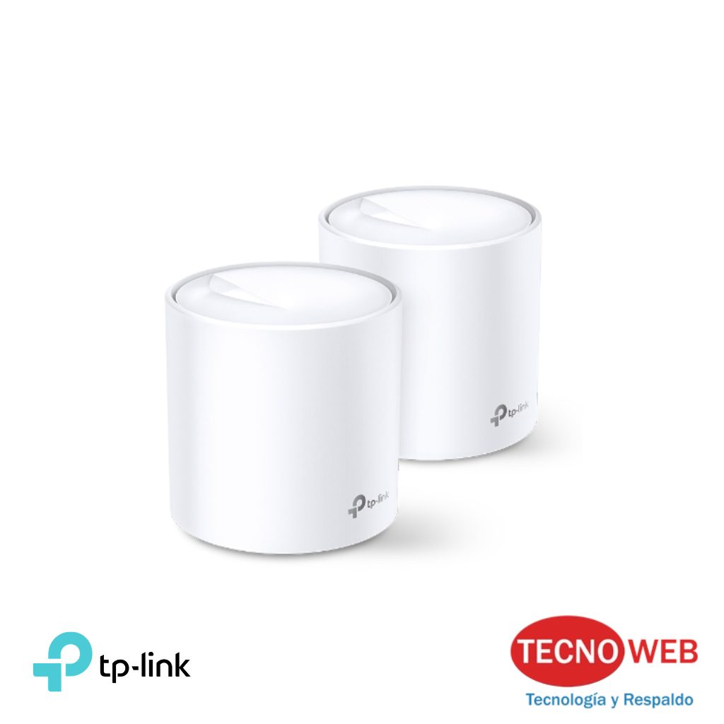 Router Wifi Mesh 2 Unidades Tp-link Deco X20 Ax1800