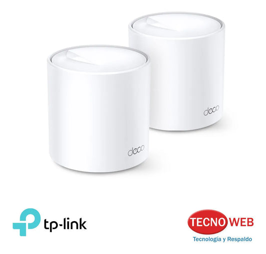 Router Wifi Mesh 2 Unidad Tp-link Deco X50 Ax3000 Dual Band
