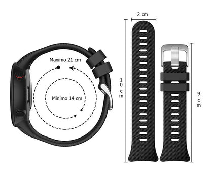Malla De Silicona Para Reloj Garmin Forerunner 45
