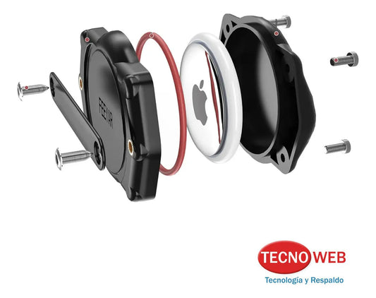 Soporte Para Airtag De Plástico Para Collar De Perro Y Gato