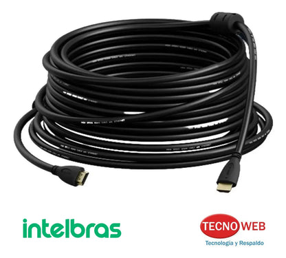 Cable Hdmi 2.0 4k 10 Metros Intelbras