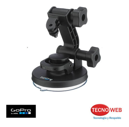 Soporte de Ventosa para Autos (Chapa o Vidrios) GoPro Suction Cup