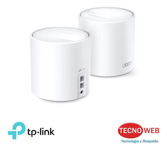 Router Wifi Mesh 2 Unidad Tp-link Deco X50 Ax3000 Dual Band