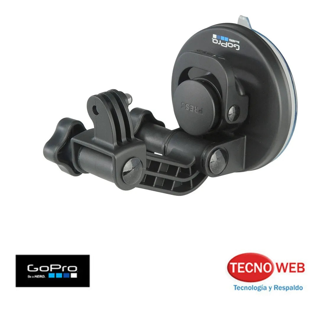 Soporte de Ventosa para Autos (Chapa o Vidrios) GoPro Suction Cup