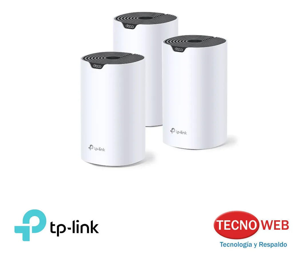 Router Wifi Mesh Gigabit 3 Unidades Tp-link Deco S7 Ac1900
