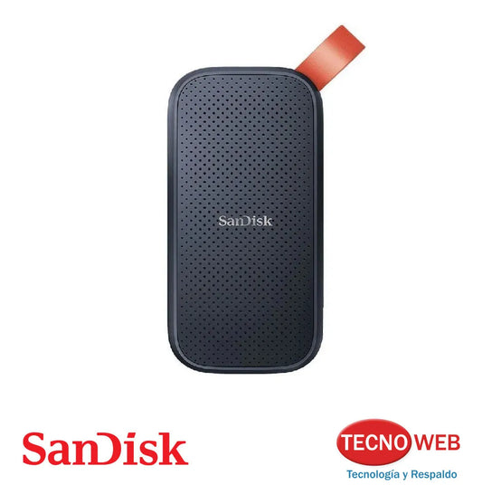 Disco Ssd Externo Portátil 1 Tb SanDisk Sdssde30-1t00-g26 Negro