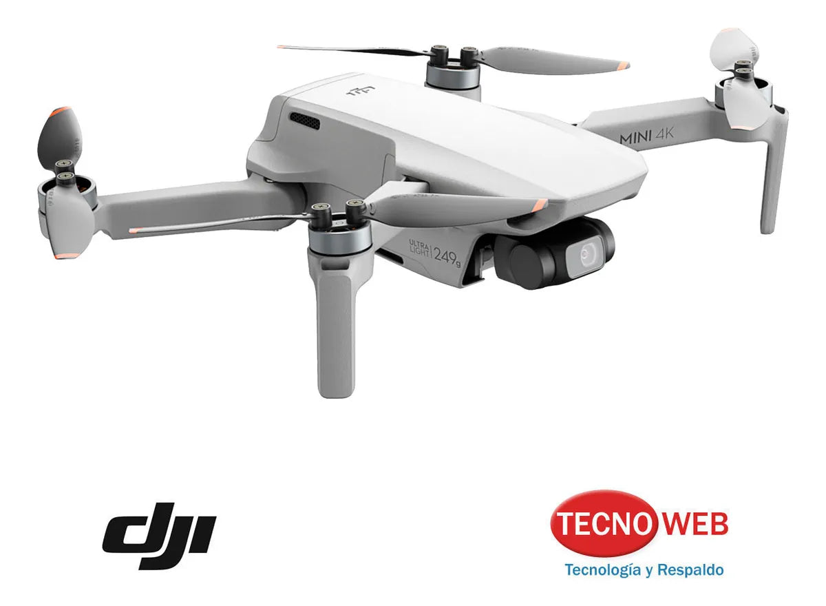 Drone DJI Mini 4K con Control Remoto - Super Liviano 249 Grs