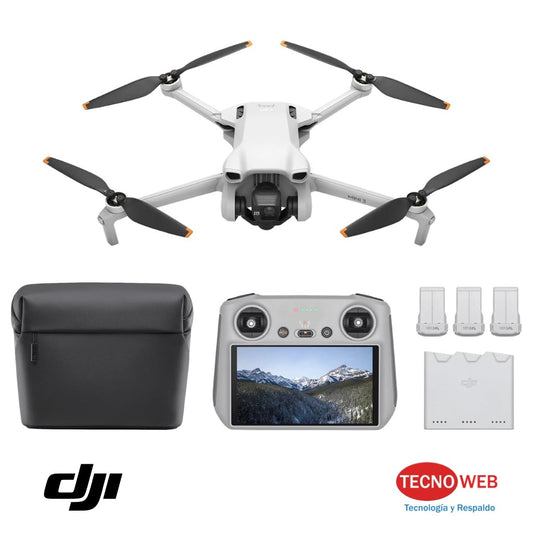 Drone DJI mini 3 combo 4k control remoto baterias 3