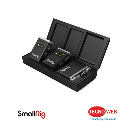 Pack De 2 Micrófonos Solaperos Inalámbricos SmallRig Forevala W60