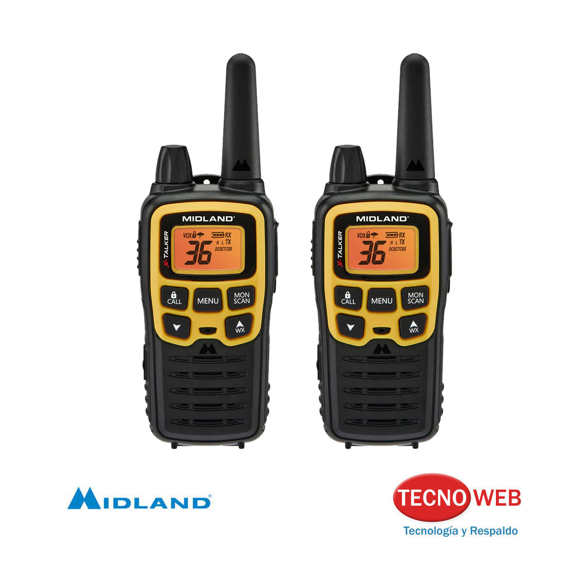 Handy Midland T61 Radio 2 Vías 4 Km 32 Canales