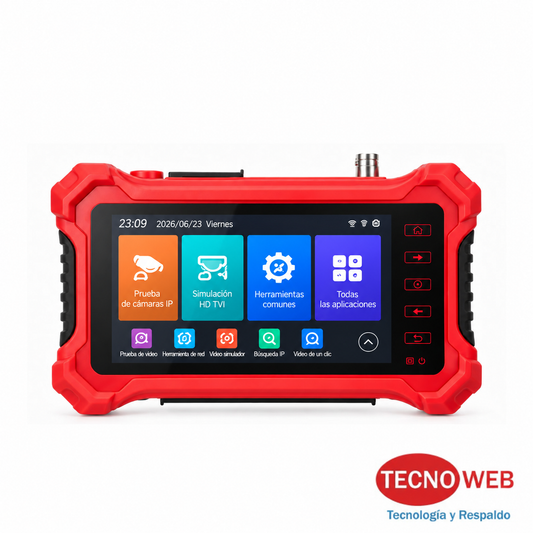 Tester de Camaras IP y Analogicas CCTV y Tester de Red - YEEARM IPC X560