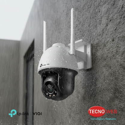 Cámara de Seguridad Inalambrica Motorizada PTZ de 4 MP Full Color Tp-Link Vigi C540-W