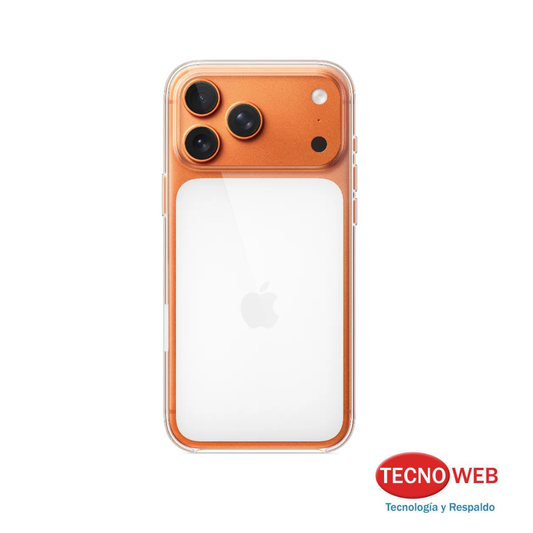 Funda MagSafe para iPhone 17 Pro Transparente/Blanca