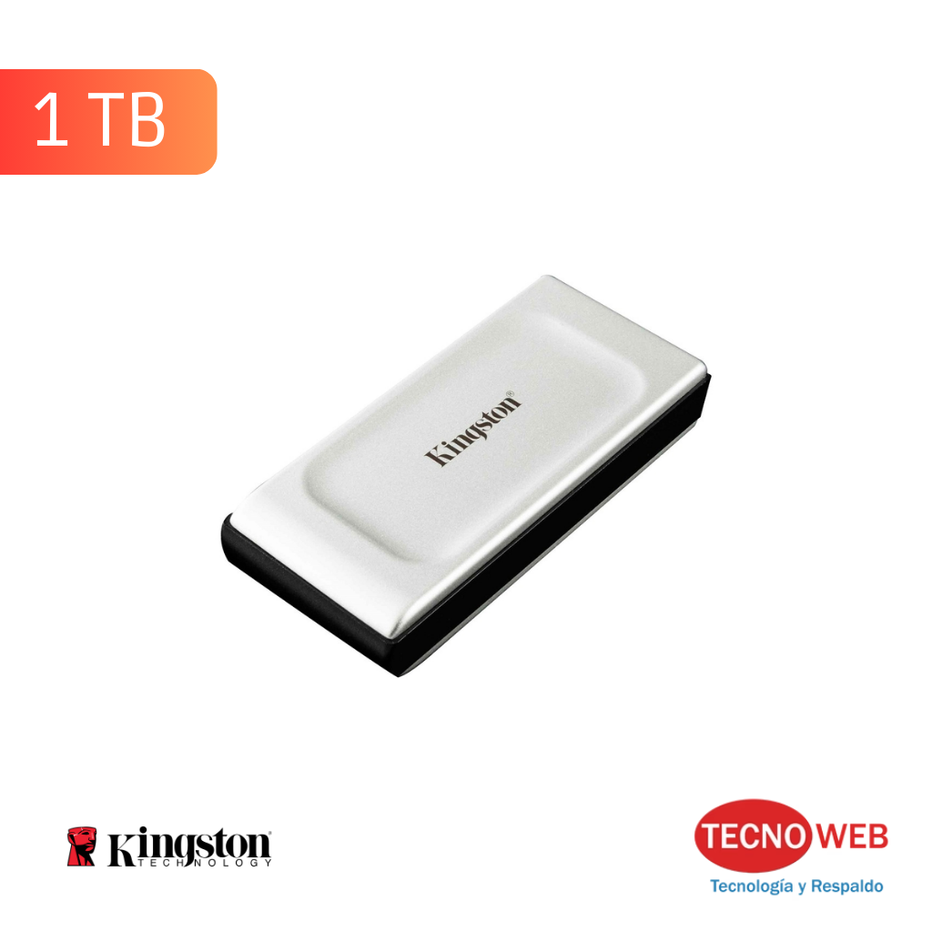 Disco Sólido Externo 1 TB SSD USB-C - Kingston XS2000