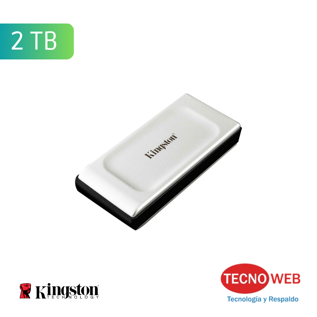Disco Sólido Externo 2 Tb SSD USB-C Kingston XS2000