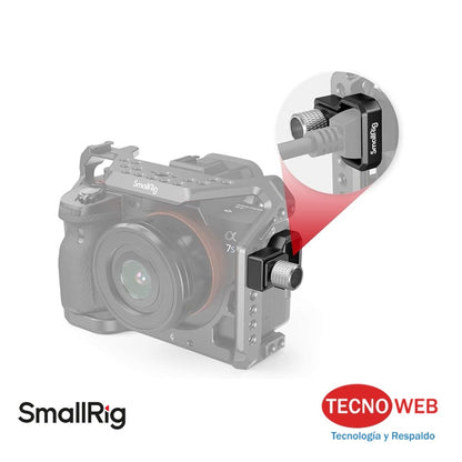 Abrazadera de cable HDMI para Jaulas de Sony Alpha SmallRig 3000