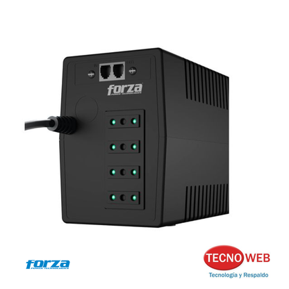 Ups Regulador Voltaje Forza NT-1012C Tomas 3 En Línea 1000VA