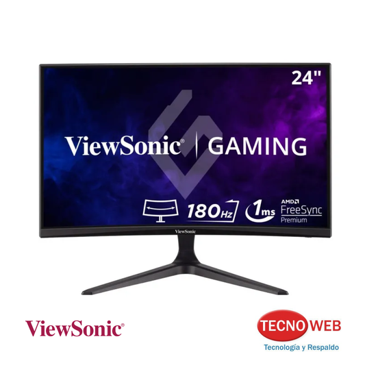 Monitor Gamer Curvo 24" ViewSonic VX2418C Full HD 165Hz