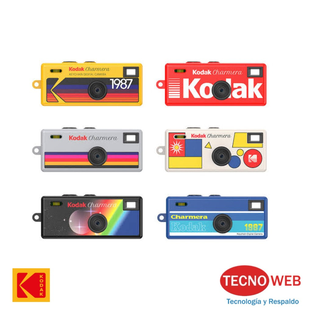 Cámara digital de bolsillo Kodak Kaychain Charmera Diseño Sorpresa