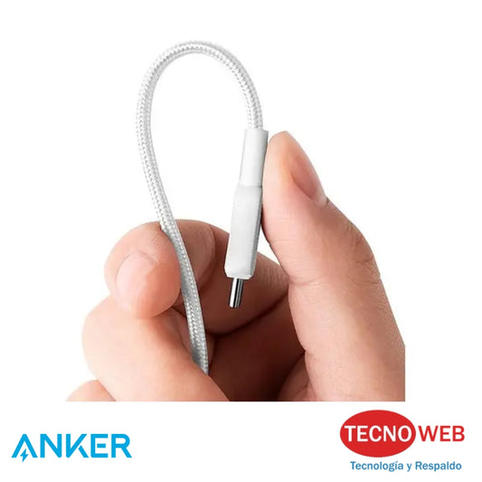 Cable USB-C Macho/Macho Blindado de Carga Rápida 60W Anker  1.80Mts