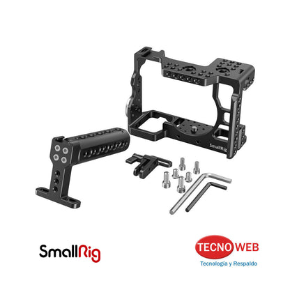 Kit de Jaula y Mango Superior para Sony Alpha 7II A7RII A7S SmallRig 2014D