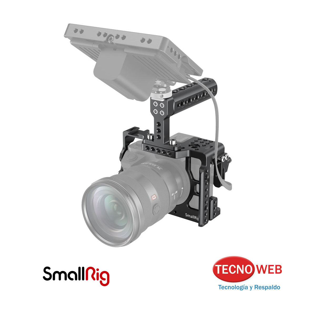 Kit de Jaula y Mango Superior para Sony Alpha 7II A7RII A7S SmallRig 2014D